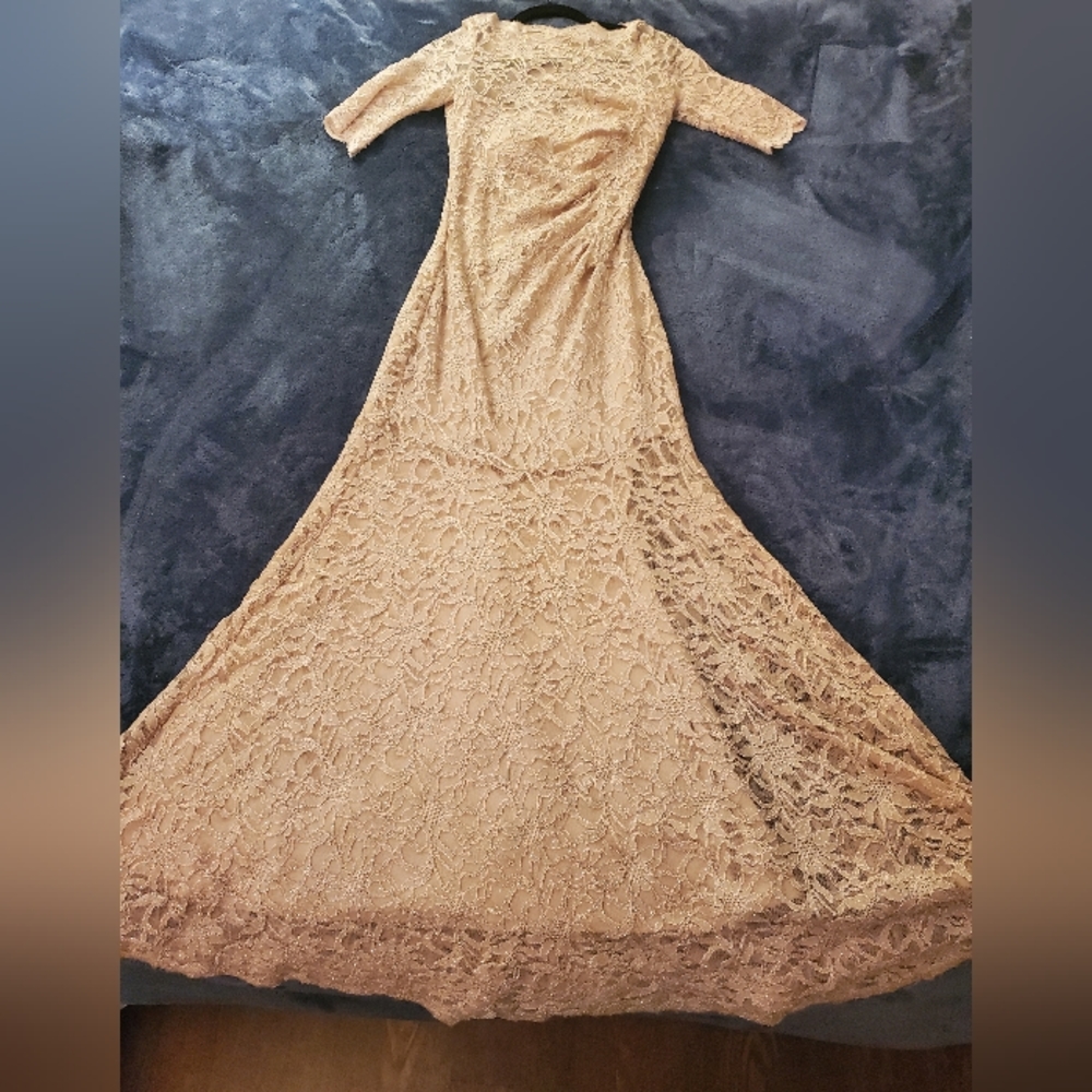 Nightway Formal Lace Dress